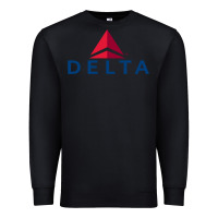 Black DELTA Premium Sweatshirt - linhVisuals