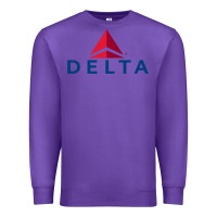 Purple DELTA Premium Sweatshirt - linhVisuals