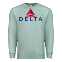 Seafoam DELTA Premium Sweatshirt - linhVisuals