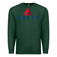 Sports Green DELTA Premium Sweatshirt - linhVisuals
