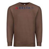 Chestnut DELTA SKY TEAM Premium Sweatshirt - linhVisuals
