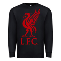 Black LIVERPOOL TEAM Premium Sweatshirt - linhVisuals
