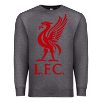 Charcoal Heather LIVERPOOL TEAM Premium Sweatshirt - linhVisuals