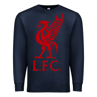Navy LIVERPOOL TEAM Premium Sweatshirt - linhVisuals