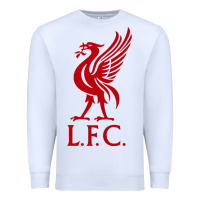White LIVERPOOL TEAM Premium Sweatshirt - linhVisuals