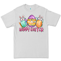 Dove Grey Happy Easter Nurse eggs Easter Day Premium Tee - CowGirlArtShop