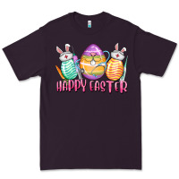 Plum Happy Easter Nurse eggs Easter Day Premium Tee - CowGirlArtShop