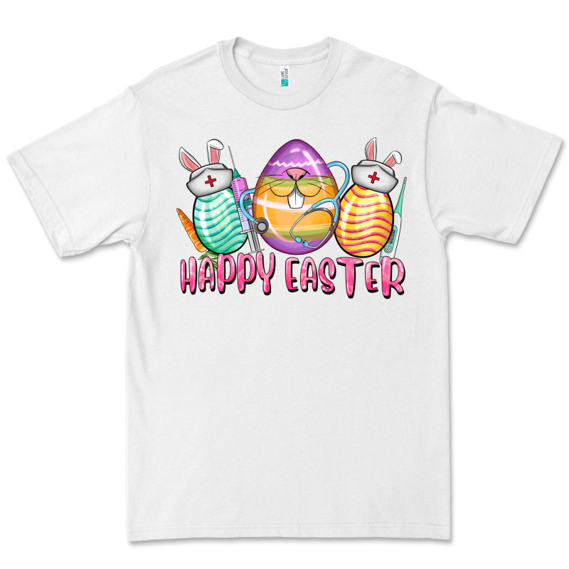 Happy Easter Nurse Eggs Easter Day Premium Tee by CowGirlArtShop | Teevron