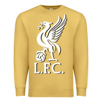 Antique Gold LIVERPOOL CLUB POPULAR Premium Sweatshirt - linhVisuals