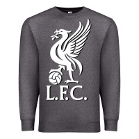 Charcoal Heather LIVERPOOL CLUB POPULAR Premium Sweatshirt - linhVisuals