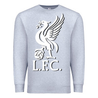 Heather Grey LIVERPOOL CLUB POPULAR Premium Sweatshirt - linhVisuals