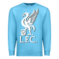 Ocean Blue LIVERPOOL CLUB POPULAR Premium Sweatshirt - linhVisuals