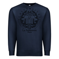 Navy universite paris la sorbonne Premium Sweatshirt - linhVisuals