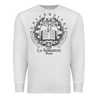 Oatmeal Heather universite paris la sorbonne Premium Sweatshirt - linhVisuals