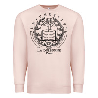 Pale Pink universite paris la sorbonne Premium Sweatshirt - linhVisuals