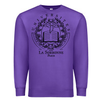 Purple universite paris la sorbonne Premium Sweatshirt - linhVisuals