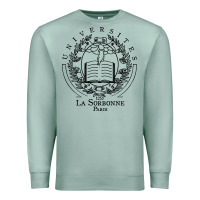 Seafoam universite paris la sorbonne Premium Sweatshirt - linhVisuals