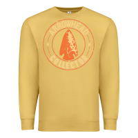 Antique Gold arrowhead collector essential Premium Sweatshirt - linhVisuals