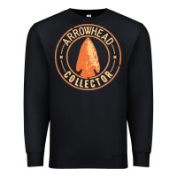 Black arrowhead collector essential Premium Sweatshirt - linhVisuals