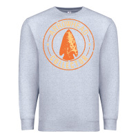 Heather Grey arrowhead collector essential Premium Sweatshirt - linhVisuals