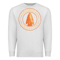 Oatmeal Heather arrowhead collector essential Premium Sweatshirt - linhVisuals