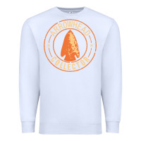 White arrowhead collector essential Premium Sweatshirt - linhVisuals