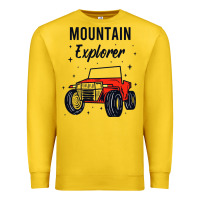 Lemon mountain explorer Premium Sweatshirt - linhVisuals