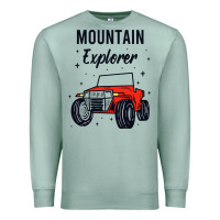 Seafoam mountain explorer Premium Sweatshirt - linhVisuals