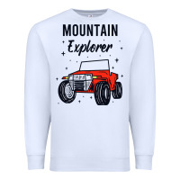 White mountain explorer Premium Sweatshirt - linhVisuals