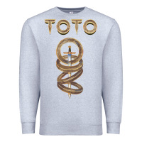 Heather Grey TOTO ROCK Premium Sweatshirt - linhVisuals