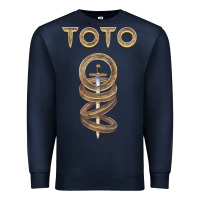 Navy TOTO ROCK Premium Sweatshirt - linhVisuals