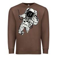Chestnut astronaut in the space Premium Sweatshirt - linhVisuals