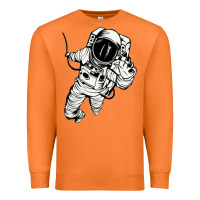 Carrot astronaut in the space Premium Sweatshirt - linhVisuals