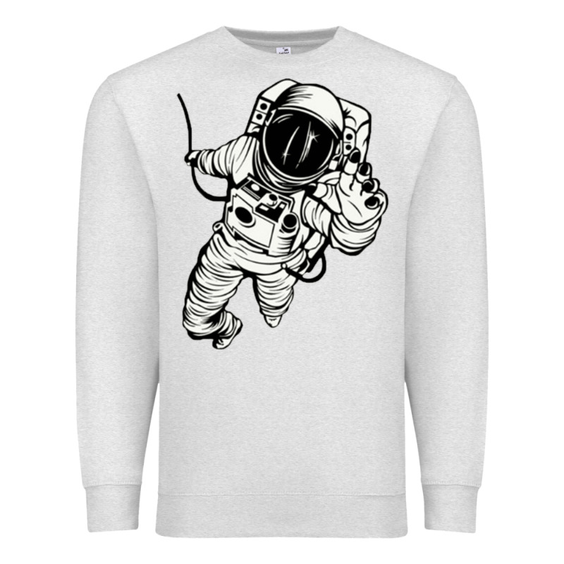 Astronaut In The Space Premium Sweatshirt by linhVisuals | Teevron