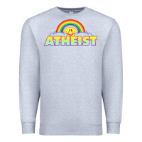 Heather Grey atheist2 Premium Sweatshirt - linhVisuals