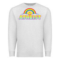 Oatmeal Heather atheist2 Premium Sweatshirt - linhVisuals