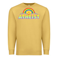 Antique Gold atheist2 Premium Sweatshirt - linhVisuals