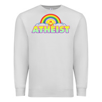 Dove Grey atheist2 Premium Sweatshirt - linhVisuals