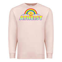 Pale Pink atheist2 Premium Sweatshirt - linhVisuals
