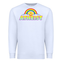 White atheist2 Premium Sweatshirt - linhVisuals