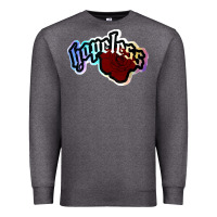 Charcoal Heather holographic halsey hopeless fountai Premium Sweatshirt - linhVisuals