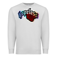 Dove Grey holographic halsey hopeless fountai Premium Sweatshirt - linhVisuals