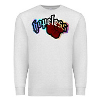 Oatmeal Heather holographic halsey hopeless fountai Premium Sweatshirt - linhVisuals
