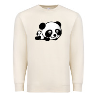 Baby Panda Bear Premium Sweatshirt | Teevron