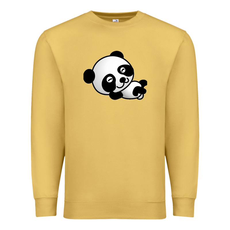 Baby Panda Bear Premium Sweatshirt by linhVisuals | Teevron