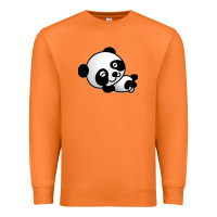 Carrot baby panda bear Premium Sweatshirt - linhVisuals