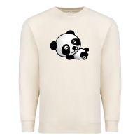 Sandshell baby panda bear Premium Sweatshirt - linhVisuals
