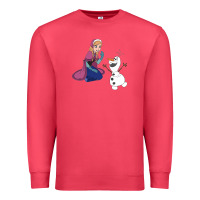 Cardinal olaf and  elsa Premium Sweatshirt - linhVisuals