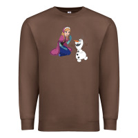 Chestnut olaf and  elsa Premium Sweatshirt - linhVisuals