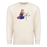 Sandshell olaf and  elsa Premium Sweatshirt - linhVisuals